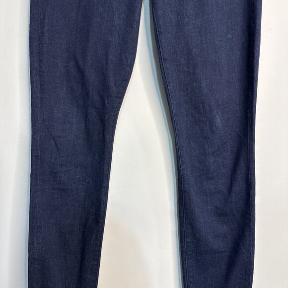 Mother The Looker Jeans Women Sz 27 Too Good To Be True Dark Blue Denim Mid Rise - Picture 4 of 16
